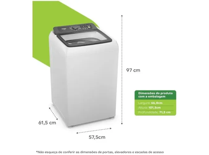 Lavadora de Roupas Consul 13kg