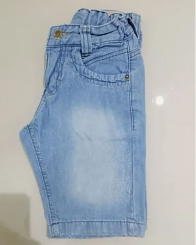 bermuda jeans infantil masculina