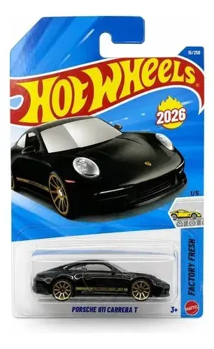 Hot Wheels Porsche 911 Carrera T Factory Fresh