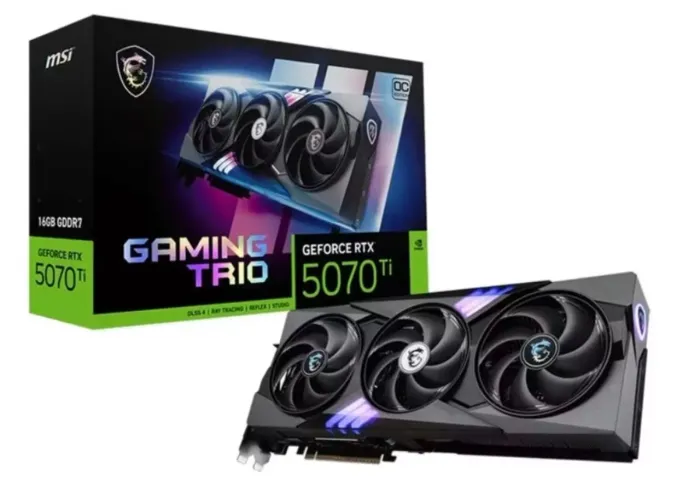 RTX 5070 TI 16GB MSI GAMING TRIO