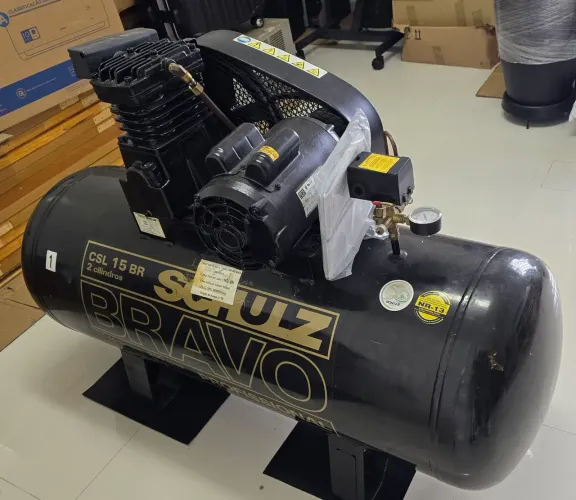 Compressor Schuz Bravo CSL 15br 2 cilindros 220v