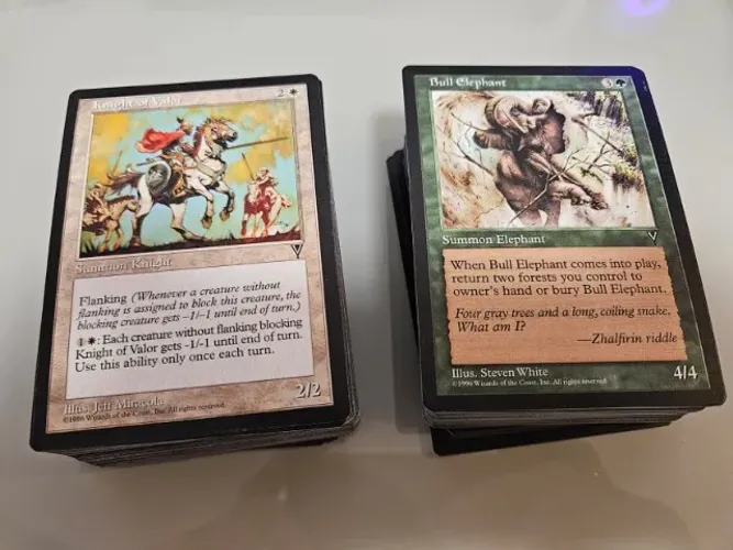 Lote 185 cartas Magic NM (Visões)