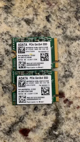 SSD NVMe ADATA PCIe Gen3x4 - 512gb