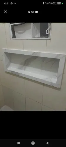 Serviço de marmoraria e porcelanato