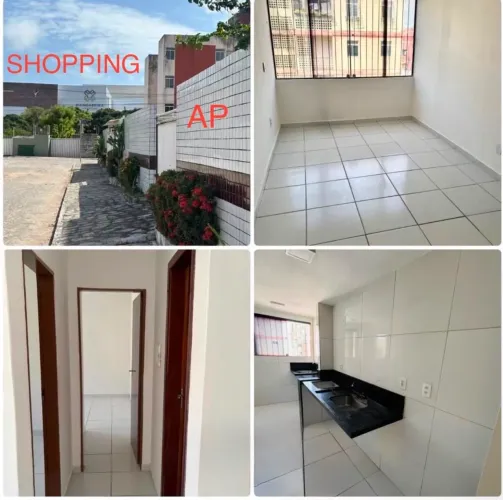 Apartamento em Mangabeira em frente ao shopping.