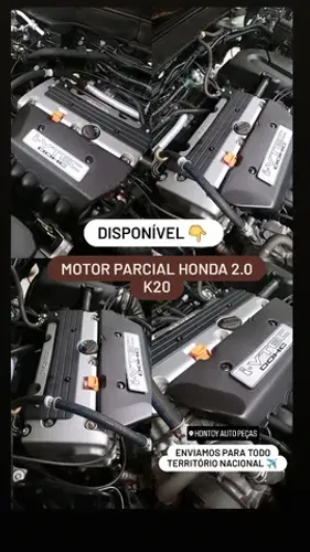 Motor Parcial Honda CR-V 2.0 2006 K20A4 150CV