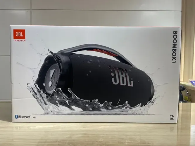 JBL BoomBox 3, Preta - até 12x sem juros, Loja Física