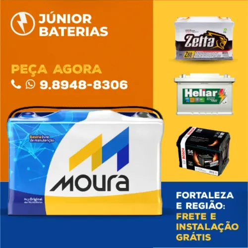 Bateria moura 50 amperes spin cobalt