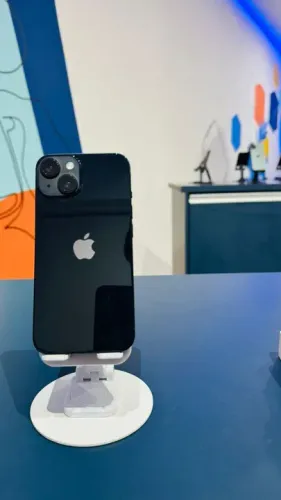 iPhone 14 Semi-Novo 128GB Preto Saúde de Bateria 100% Aparelho Excelente 