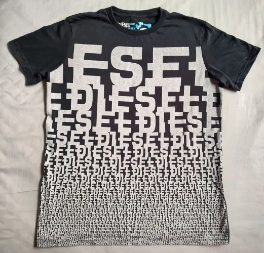 Camisa Diesel tamanho P preta silkada original 