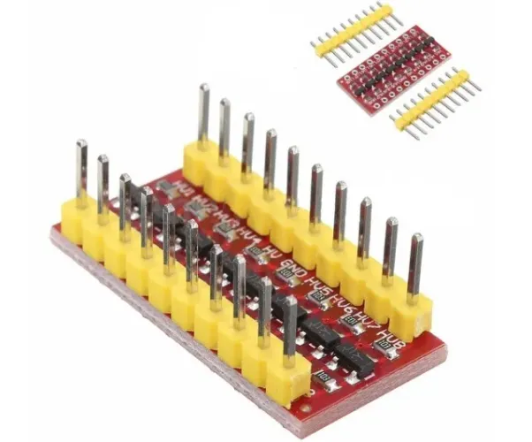 Conversor Lógico I2c 8 Canais 5v-3,3v 2,8v-1,8v Arduino Automação Robotica COD-AM264  