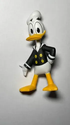 Ducktales Pato Donald miniatura altura 6 cm da Coleção Ducktales boneco p/ fãs quadrinhos
