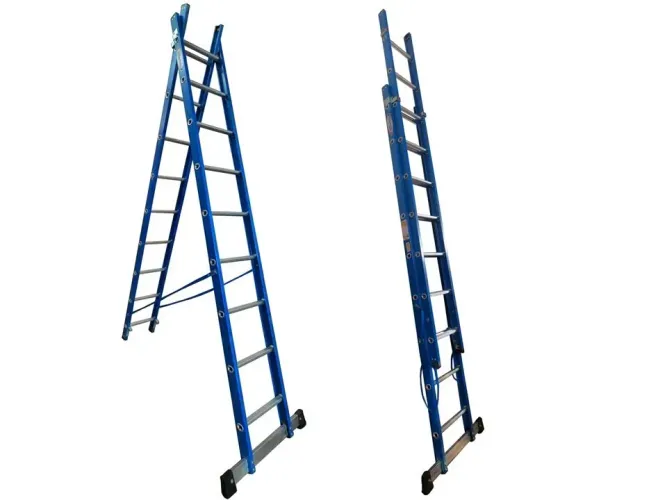 Escada Tesoura Extensível  2 em 1 2.80x5.00 Metros