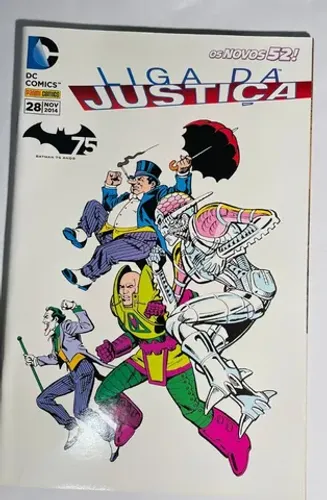 Liga da Justiça 28 - ccxp Especial - Novembro 2014 (Panini Comics) - revista em quadrinhos