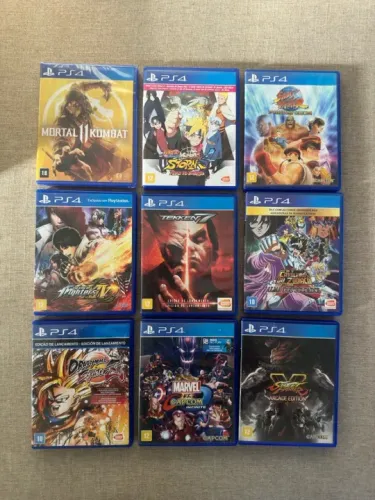 JOGOS DE LUTA PS4 (Valores na descrição)