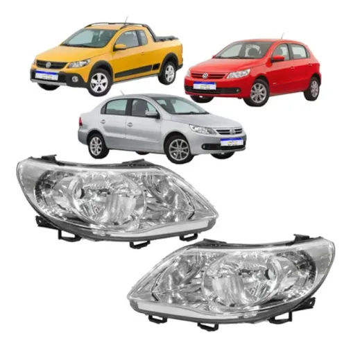 Farol Volkswagen Gol Voyage Saveiro G5 2009 2010 2011 12 13