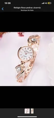 Relógios femininos boutique 