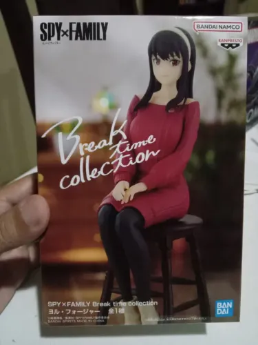 Estatueta da Yor do anime Spy×Family Break time da Banpresto
