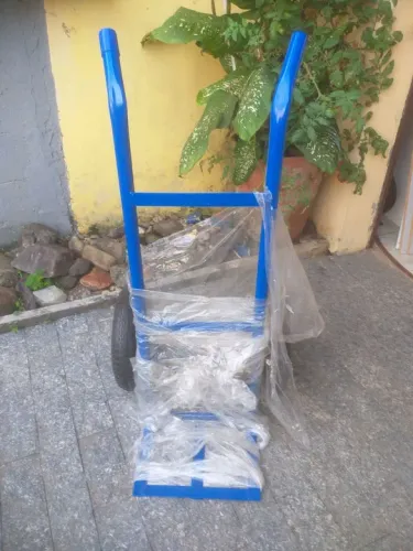 Carrinho de carga novo pneu com câmera