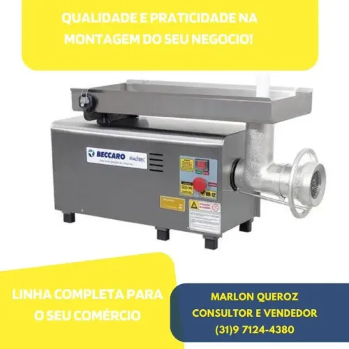 Moedor de Carne Beccaro 22 Inox