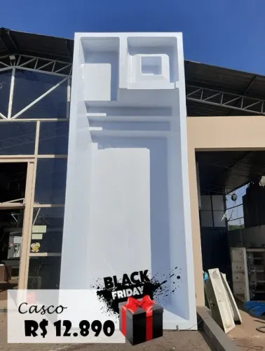 CA- Piscina na Cor Branca +SPA na BLACK !!