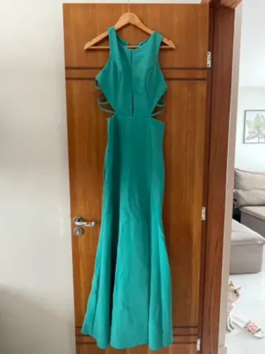 Vestido Festa Verde Tifany