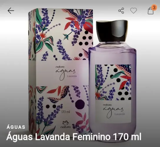 Águas da natura 170ml cada originais e lacrados colônias 