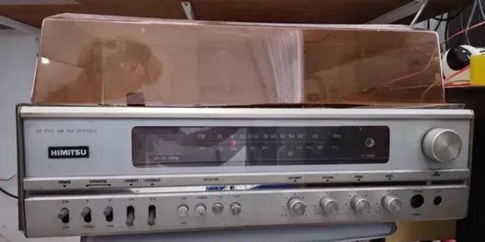 Aparelho de som Receiver Himitsu St 2001 No Estado - Leia atentamente a descrição