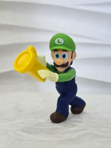 Luigi Action Figura- Super Mário Bros - USADO
