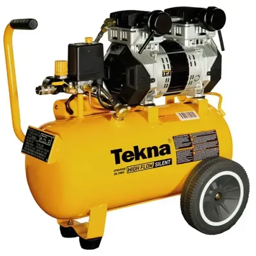 COMPRESSOR DE AR TEKNA 24L 2,5HP 9,1PES ISENTO CPSH9025-2C 220V