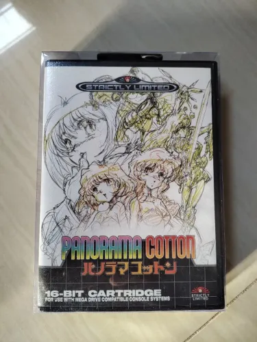 Panorama Cotton p/ Mega Drive lacrado - cartucho videogame