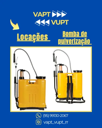 Aluguel de Bomba de Pulverização