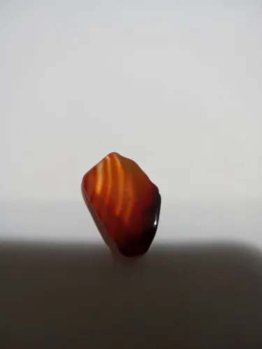 Pedra de ágata vermelha