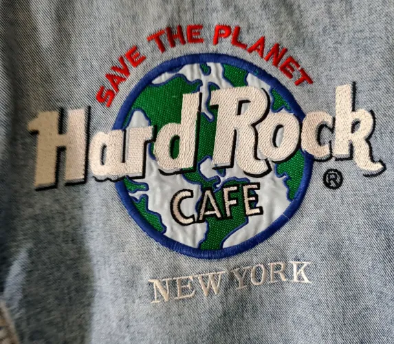 Jaqueta Jeans Hard Rock Cafe New York