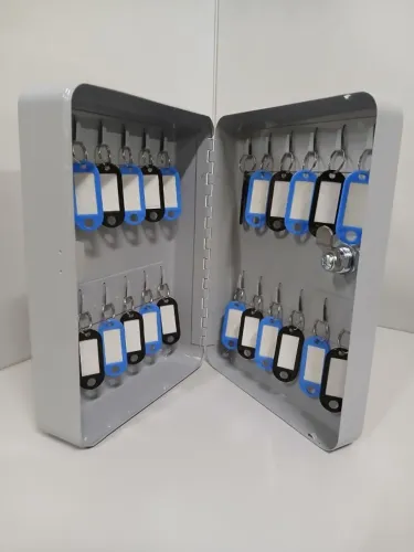 Porta chaves de parede para 24 chaves claviculário armário