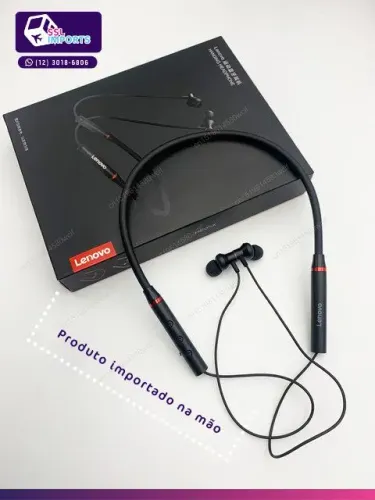Fone de Ouvido Bluetooth Esportivo Lenovo HE05X