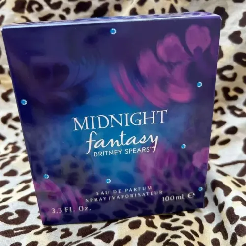 perfume fantasy midnight britney spears 100 ml novo - original