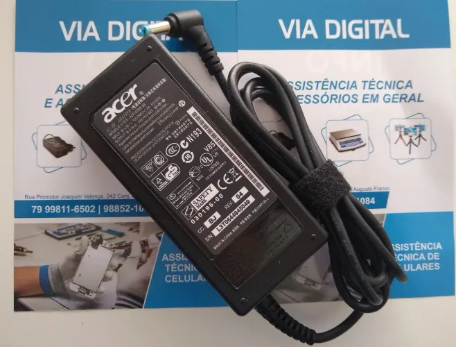 Carregador de notebook acer, dell, lenovo, Samsung, positivo novos com garantia