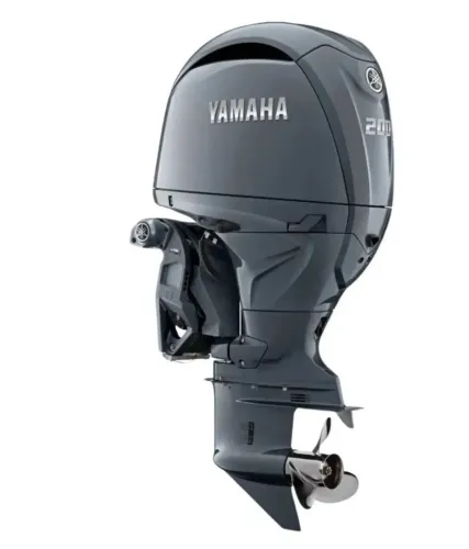 Yamaha 200HP Cinza Elétrico 4 Tempos - Motor de Popa 