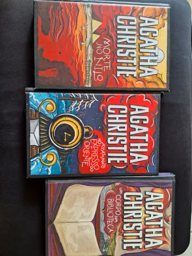 Agatha Christie - Box 3 livros capa dura