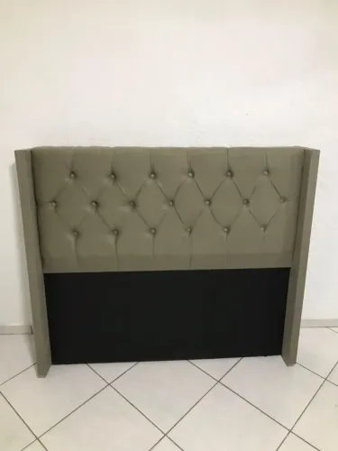 Cabeceira Suede Plus Solteiro