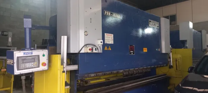 PRENSA DOBRADEIRA HIDRAULICA NEWTON PDH15035 II