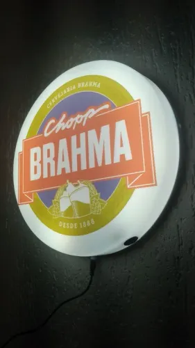 Luminária Publicitária Brahma ( Luminoso )