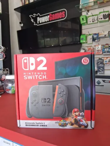 Nintendo Switch 2 - NOVO + JOGO MARIO KART WORLD