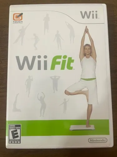 Wii Fit + Base para Emagrecimento - Nintendo Wii Usado Mídia Física