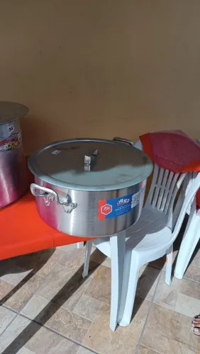Panela caçarola alumínio n40 sup 23 litros