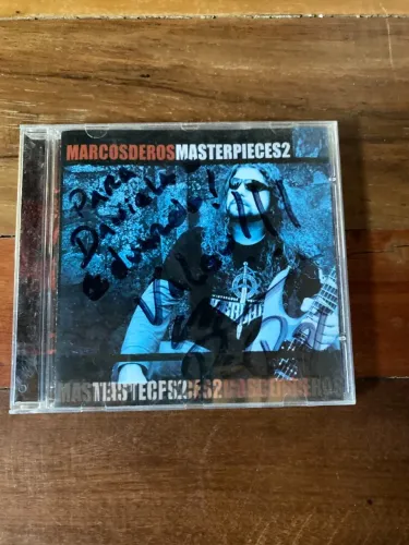 Marcos De Ros - CD - Masterpieces 2 - Autografado