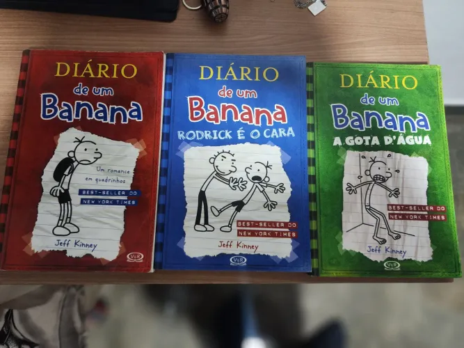 Coleção de livros "Diário de um Banana"