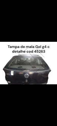 Tampa de mala Gol G4 - Detalhe