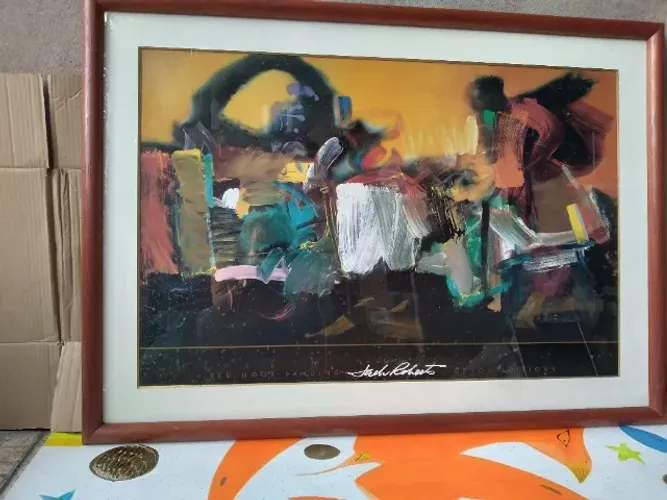 Quadro de decorativo vidro
